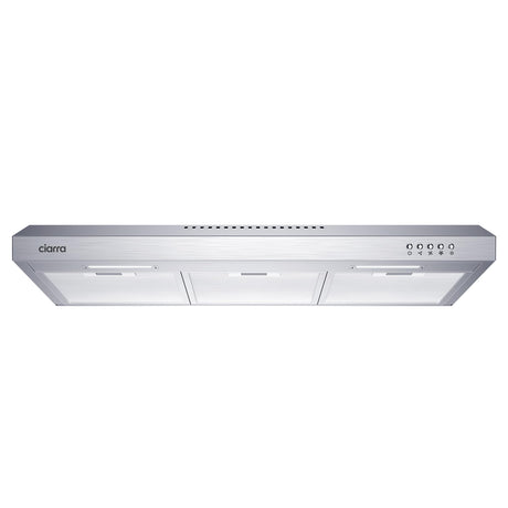 CIARRA Ductless Range Hood 30 inch Under Cabinet Hood Vent for Kitchen Ducted and Ductless Convertible CAS75918A CIARRA