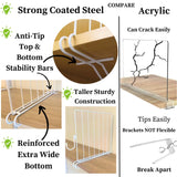 Evelots Shelf Dividers for Wood Shelf with New Patent Pending Removable Hooks, 8 Pack Closet Organizers and Storage for Clothes, Purse, Pantry - Solid Steel-12 Inch Shelf -Reinforced Wide Bottom Evelots