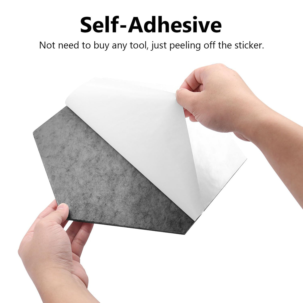 Premium Acoustic Panels 12PCS,Self-adhesive 12 * 10" Soundproof Wall Panels, High Density Sound Dampening Panels Quick-Recovery Sound Proof Foam Panels Sound Absorbing Felt Cork Board Bulletin Tile Dorida