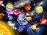 Ravensburger Solar System - Engaging 300 Piece Jigsaw Puzzle for Kids | Unique Piece Design | Fine Linen-Textured Paper | Anti-Glare Surface | Enhances Concentration & Creativity Ravensburger