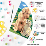 Ravensburger Motherly Love Paint by Numbers Kit for Kids - 20048 - Painting Arts and Crafts for Ages 7 and Up Ravensburger