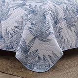Tommy Bahama - Queen Quilt Set, Reversible Cotto Bedding with Matching Shams, Super Soft Bedding Set (Kayo Blue, Queen) Tommy Bahama