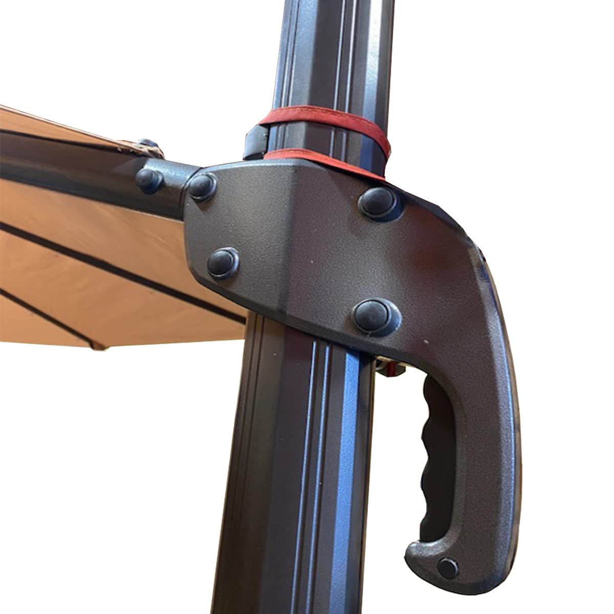 Garden Winds Replacement Canopy Top Cover Compatible with The Everhome 11 Ft Round Solar Umbrella 2021-2022 - Riplock 500 Garden Winds