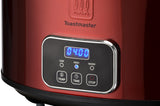 Toastmaster 4-Quart Digital Slow Cooker with Locking Lid (Red) Toastmaster