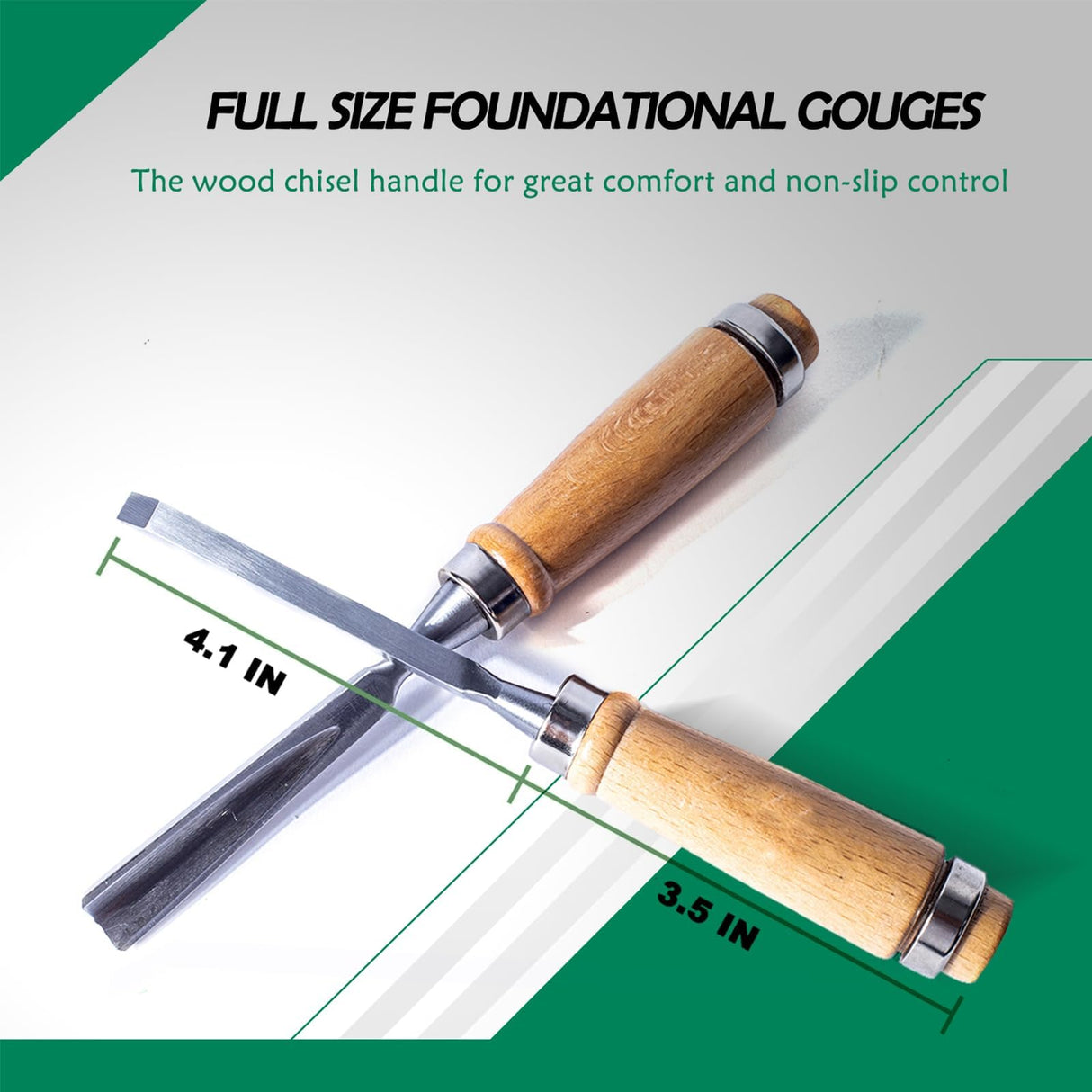 Monkey King Bar-12pcs Wood Carving Chisel Set- Sharp Woodworking Tools with Case Storage Monkey King Bar