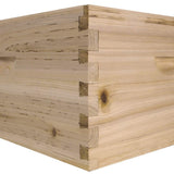 NuBee Starter 10 Frame Beehive Kit - Includes 2 Hive Bodies, 1 Super Box, Pine Frames, Wax Coated Foundations and More NuBee Hive