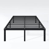 Hafenpo 18 Inch Heavy Duty King Bed Frame - Sturdy Metal Platform with Under-Bed Storage Hafenpo