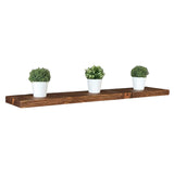 Joel's Antiques - 60 Inch Wooden Floating Shelves for Wall - Made of Natural Wood - Long Heavy Duty Rustic Fireplace Mantel & Book Shelf - Perfect for Living Room - Medium Brown 60x12x2 Inch joelsantiques