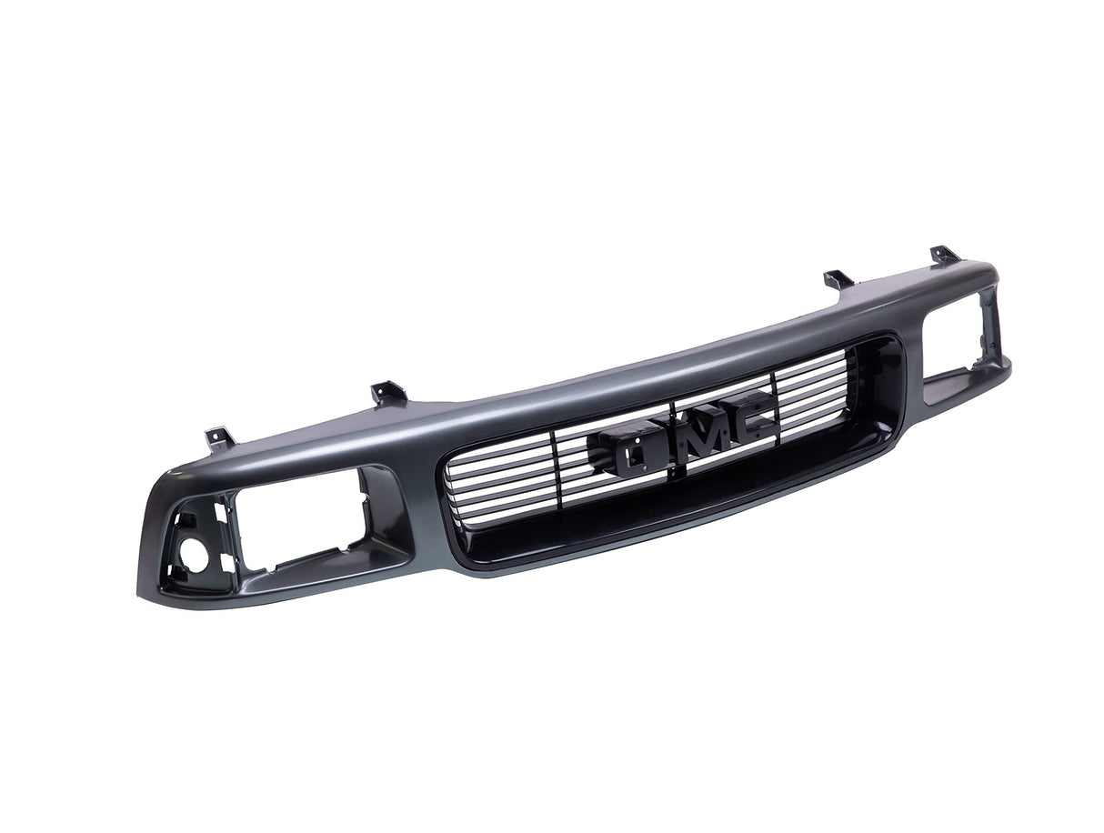 JustDrivably Front Grille Grill Gray Shell With Insert Compatible With 1995-1997 GMC Jimmy/Sonoma GM1200344 15647631 Fit Sealed Beam Headlight Type JustDrivably