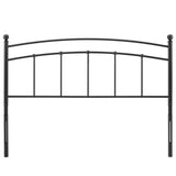 Modway Abigail Full Metal Headboard in Black Modway
