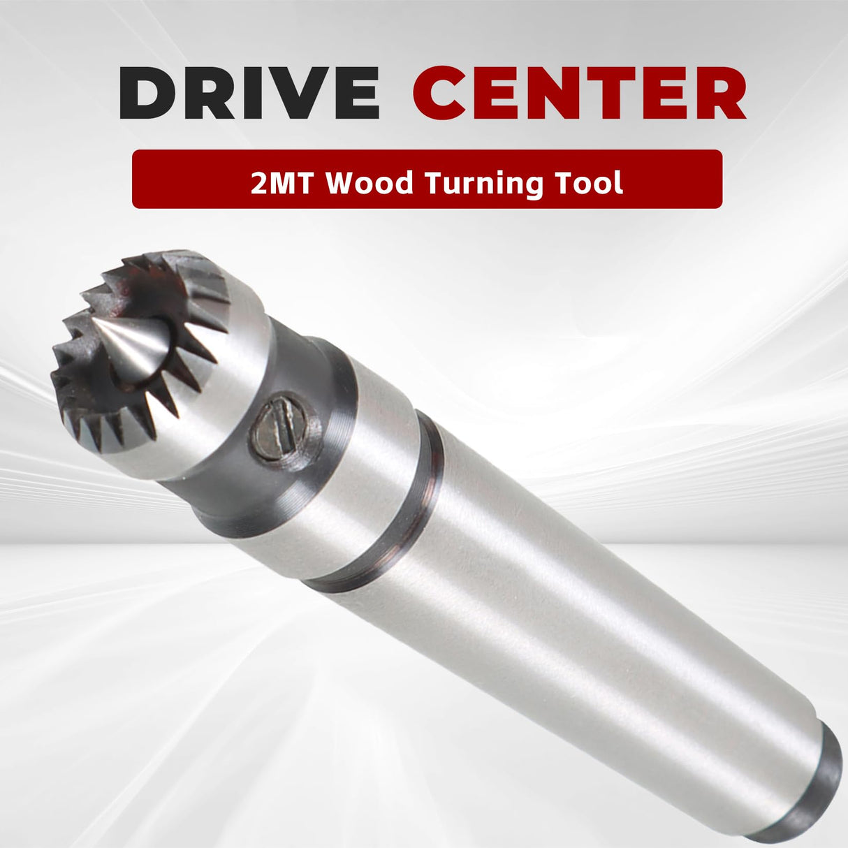 findmall 2MT Wood Turning Tool with 5/8 Inch Super Wood Lathe Drive Center for Wood and Metalworking Lathe Drive Center findmall
