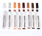 SEISSO Furniture Repair Kit - Set of 42 - Wood Repair Kit Wood Fillers, Furniture Scratch Repair Markers and Wax Sticks with Scraper, Brushes, for SEISSO