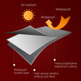 vchin 58 Inch Grill Cover for Weber 7130 Genesis II 3 Burner, LX 300 Series Grills, Genesis 300, Waterproof, Windproof, UV and Fade Resistant Cover(58L x 25D x 44.5H) vchin