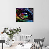 TUMOVO Paint by Numbers for Adults Beginner Dragon Eye Paint Number Kits Multicolor Eye Paint by Number Mythological Creatures Paint by Number Kits DIY Oil Painting Kits, 16 x20 Inch TUMOVO