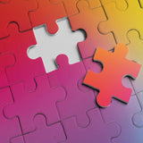 Colorful Puzzles Gradient Puzzle 1000 Piece for Adults, Impossible Jigsaw Puzzles Difficult Puzzles, Hard Rainbow Puzzle Challenging Art Jigsaw Puzzles BBOLDIN