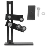 Wood Lathe Steady Rest, Woodworking Wood Lathe Tools and Accessories with 3 Fixing Wheels & Adjustable Wheel Position, L Shape Stable Lathe Tool Rest Wood Cast Iron Steady Rest Focket