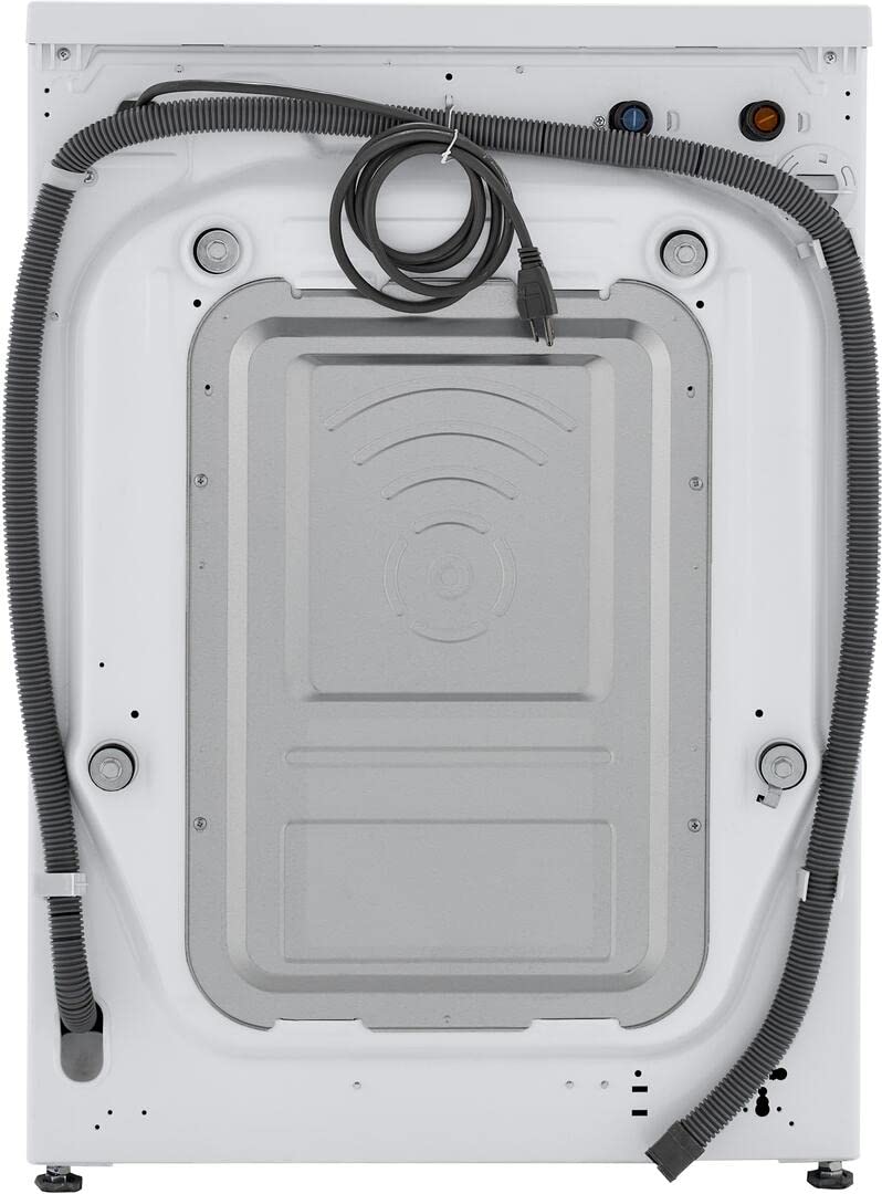 LG WM3555HWA 24 Inch Smart All In One Washer/Dryer with 2.3 cu. ft. Capacity, Wi-Fi Enabled, 14 Wash Cycles, 1400 RPM, Ventless, NeveRust Stainless Steel Drum, Quiet Operation, TrueBalance, Sensor Dry in White LG