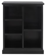 Safavieh Home Collection Maralah Black Solid Wood Bookcase 5-Shelf Unit (Fully Assembled) Safavieh