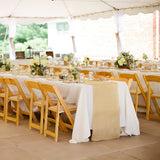 B-COOL 2 Pieces Burlap Table Runners 13x108 Inch Rustic Boho Table Runner Dresser Cover for Farmhouse Macrame Jute Fabric Thanksgiving Party Home Dining Decorations Khaki B-COOL