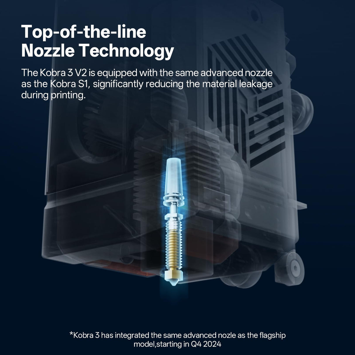 Anycubic Kobra 3 V2 3D Printer Only, New Upgrade AI Cameras Improved Auto-Leveling Max 600mm/s Print Speed Details Better, Multicolor 3D Printing Need with Additional ACE Pro 10.0'' x 10.0'' x 10.2'' ANYCUBIC