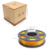 YOUSU 3D Printer Filament, 250G PLA Silk Filament Bundle, 1.75mm Smooth Silk Filament Muticolor, Silk PLA Filament 4 Color Pack 4x250g (Gold, Silver, Pink, White) Yousu