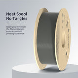 ANYCUBIC 3D Printer Filament PLA 1.75mm Bundle, FDM Printer Filament 1kg Spool (2.2 lbs), Dimensional Accuracy +/- 0.02 mm (2kg, Gray) ANYCUBIC