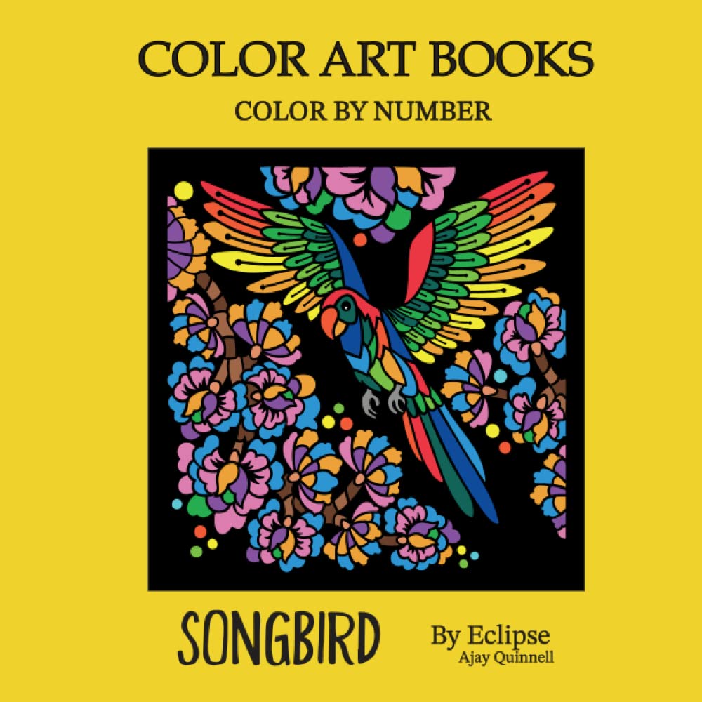 Songbird - Color By Number Book : Superior paper edition Majosta