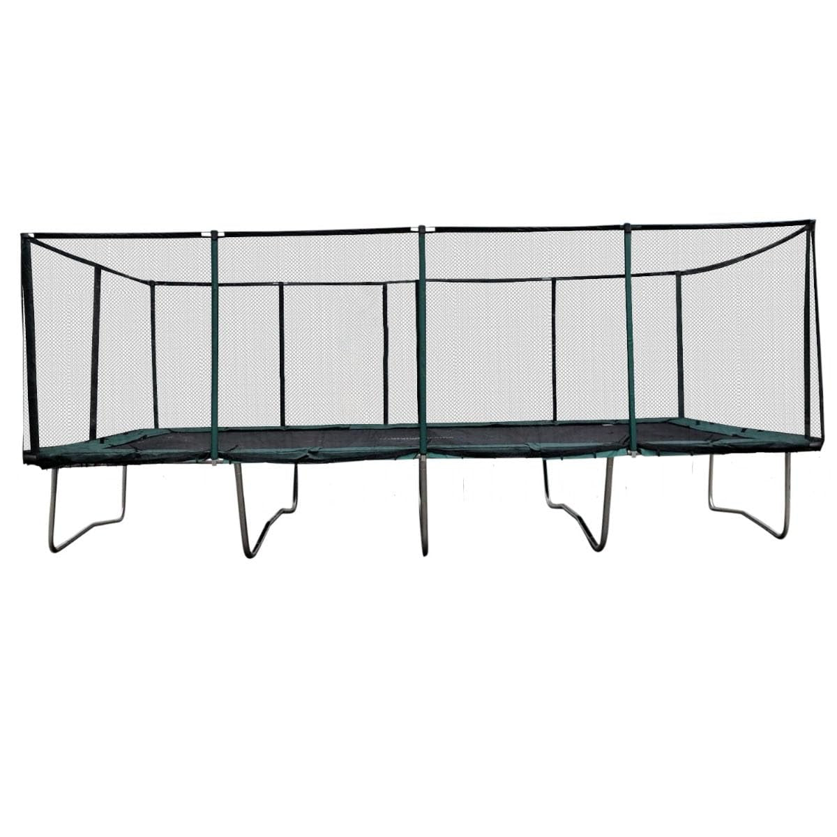 Galactic Xtreme Outdoor Rectangle Trampoline with Net Enclosure 10x20 ...
