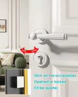 Otlsh 14"×48" Door Mirror,Full Length Mirror, Over The Door, Wall Mirror, Thin Frame, Aluminum Alloy, for Bedroom, Living Room, Entryway -White Otlsh