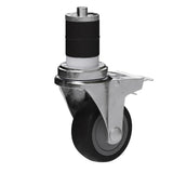 3 in. Casters for Stainless Steel Work Table. Set of 6 AmGood