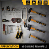 ELEAD 260 Piece Pegboard Hooks 1/8 and 1/4 inch peg Board Organizer Accessories with Pegboard Bins for Organizing Various Tools in The Garage Kitchen Bathroom Craft Room ELEAD