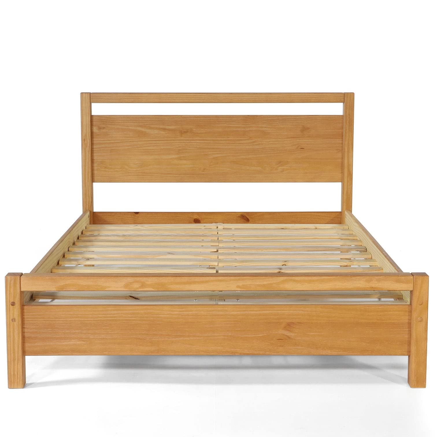 Grain Wood Furniture Full Size Solid Wood Bed - Thumbnail 4