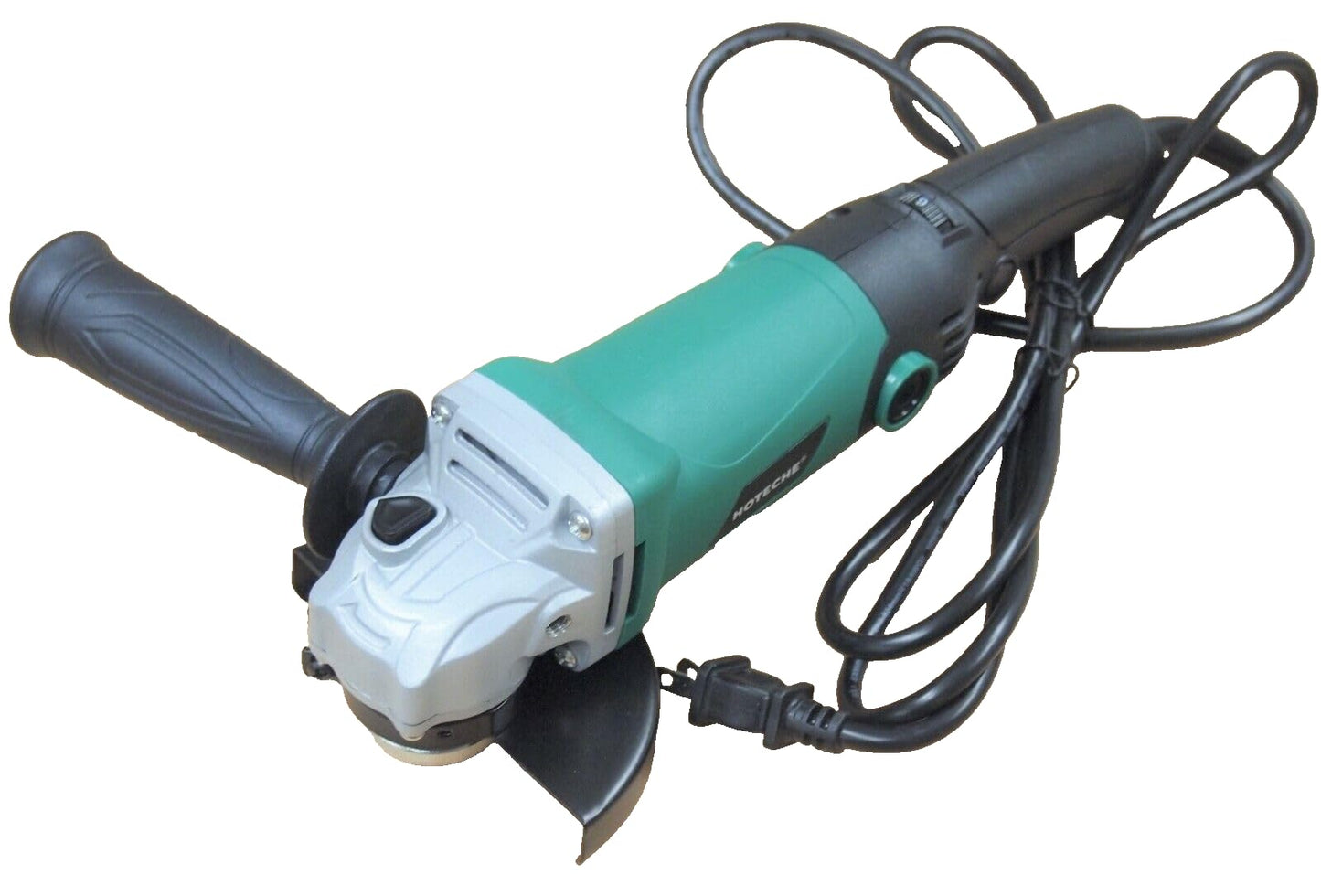 Hoteche 4-1/2" Electric Variable Speed Angle Grinder Trigger Grip Long Handle 950w - WoodArtSupply