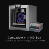 QIDI PLUS4 3D Printer, Max 600mm/s High-Speed Printing, 65℃ Chamber Heat, Fully Auto Leveling, 370°C Direct Extruder with Integrated Nozzle, Support PPS-CF Filaments, Large Print Size 12"x12"x11" R QIDI TECHNOLOGY