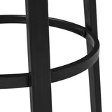 Yaheetech 29.5 inch Bar Stools Set of 2 Bar Height Stools Industrial Tall Bar Chair Round Backless Counter Stools with Metal Legs for Dining Room/Living Room/Kitchen Counter Rustic Brown Yaheetech