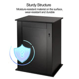 REPTIZOO Reptile Terrarium Stand Wooden Terrarium Cabinet with Storage and Adjustable Shelf, Reptile Tank Stand for 24”Wx18”D Terrarium, Aquarium Stand Fish Tank Stand (Stand Only) REPTIZOO