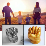 shenruifa Holding Hands Casting Kit DIY Hand Casting Kit Plaster Hand Kit Gift for Couples Wedding Anniversary Family and Kids,Unique Gift for Couples (A) shenruifa