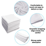 GEKIXUTP 20 Pcs Sublimation Towels Blank，12 x 12 Inch DIY Microfiber Sublimation Kitchen Towels Dish Towels，Sublimation Tea Towels Blanks Kitchen Cleaning Supplies，Sublimation Hand Towels GEKIXUTP