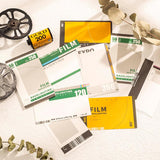 Diuhofart 94Pcs Scrapbooking Supplies Kit, Old Film Strips Photo Frames for Junk Journal Supplies, Scrap Booking Cutouts Papers Scrapbook Materials, Quote Stickers for Journaling, Collage Diuhofart