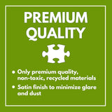 Cross & Glory - Poppies Panorama: Orange Elegance - 1000 Piece Jigsaw Puzzle for Adults | Art Puzzle | Beautiful Design | Vibrant Pieces | Satin Finish Cross & Glory