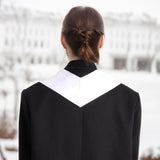 Gvhntk 6 Pieces 70 Inch Unisex Graduation Stole Plain Graduation Sash Stoles Honor Satin Stole for Adult Students Men Women Gvhntk