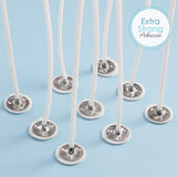 Etienne Alair Soy Candle Wax for Candle Making - Natural Soy Wax for Candle Making 10 lb Bag, Premium Soy Wax Flakes, 100 Cotton Candle Wicks, 100 Wick Stickers, & 2 Centering Devices - 10 Lbs Etienne Alair