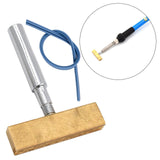 T Soldering Iron Tip LCD Ribbon Repair Parts, LCD Flex Cable Repair, Hot Press Head for Broken LCD Screens, with Strip Milageto