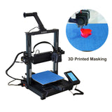 BOMEI PACK Wide Blue Painters Tape 6 Inches x 60 Yards, 3D Tape, 3D Printing Tape for Laser Cutting, 21-Day Clean Removal Wide Masking Tape BOMEI PACK