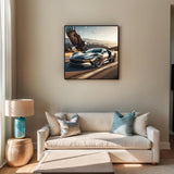 NUFTVI Sports Car Diamond Painting Kits, 5D Full Dill Diamond Art Kit for Adult, DIY Craft Home Decoration 12x12 inches NUFTVI