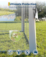 Canopy Tent 12x12 ft, Pop Up Gazebo One-Push Setup with 4 SandBags for Backyard Parties and BBQs, Mosquito Netting & Height Adjustable - Red GarveeLife