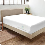 1 Fitted Sheet Only, 100% Egyptian Cotton, fitts Upto 15 Inch Deep Pocket, Bottom Sheets Only, King Size, Hotel Luxury Single Fitted Sheet Only, High Thread Count, Soft & Breathable, White Solid MD Home Decore