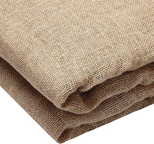 AK TRADING CO. 40" Wide x 5 Yards (15 Feet) - Multipurpose Natural Burlap Fabric - for Decorations, Crafts, Home, Weddings, Table Linens, Landscaping, Plants & Tree Covering and More. AK TRADING CO.