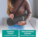 Point Games Rubber Puzzle Mat, Jigsaw Roll Up Mat for Puzzles - Jigsaw Mat 1500 Pieces Protector, Saver, Organizer, Non-Slip Rubber Bottom, Polyester Top w/Storage Bag + Bonus Puzzle Glue Point Games