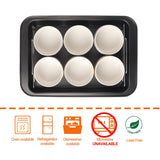 Ramekins Set with 6 Silicone Lids, Mothers Day Gifts Creme Brulee Making Set, Set of 6 Porcelain Ramekins, Oven Safe Covered Bowls & Soufflé Ramiken PLSFIT